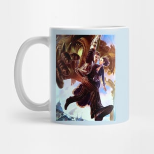 Songbird Grabbing Booker Bioshock Infinite Mug